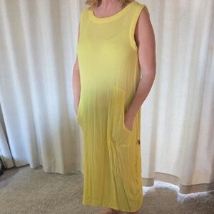 Kaktus Yellow Maxi Dress